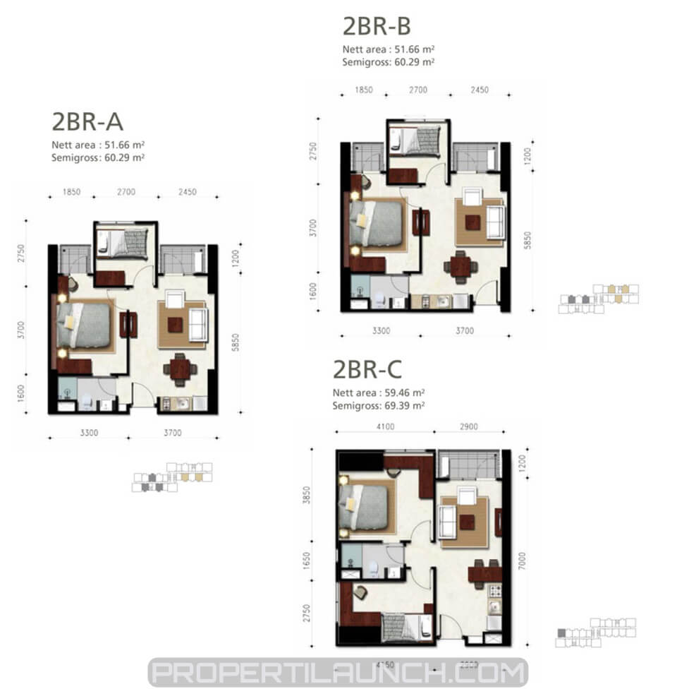 Apartemen Permata Hijau Suites Dijual Rp 900 Jutaan 