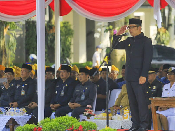 Upacara Harkitnas Balai Kota Bandung 22 Mei 2017