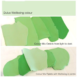 Commission Colour Mixing for Wellspring Green Statement Necklace