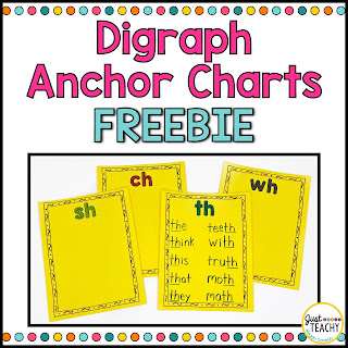 Digraph Anchor Charts Freebie
