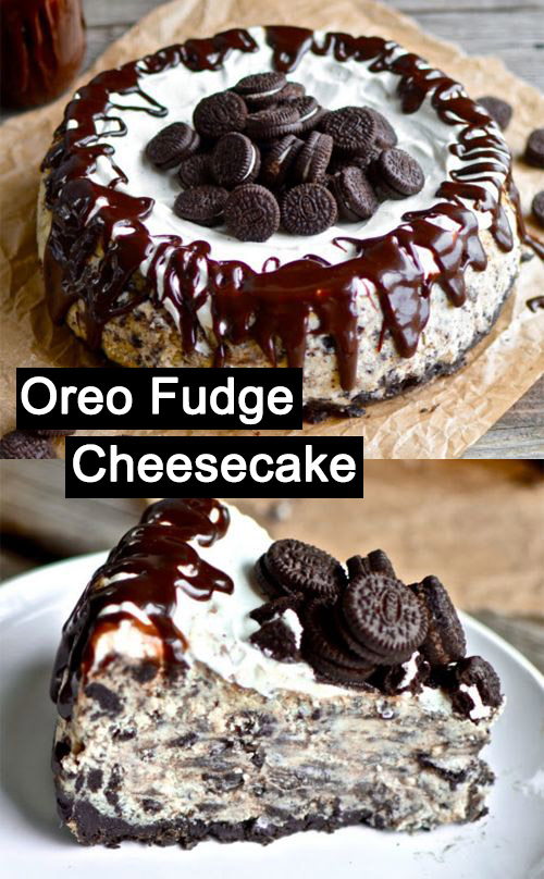 Oreo Fudge Cheesecake Recipe