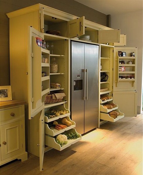 large pantry cabinet