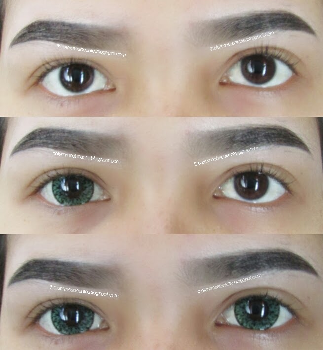 thefemmesbeaute REVIEW Softlens  X2 CHIC in Green