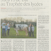 Un article dans le paysan breton