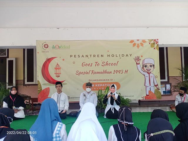 Pesantren Holiday Goes to School Spesial Ramadhan 1443 H SDN Kepatihan Banyuwangi 2022