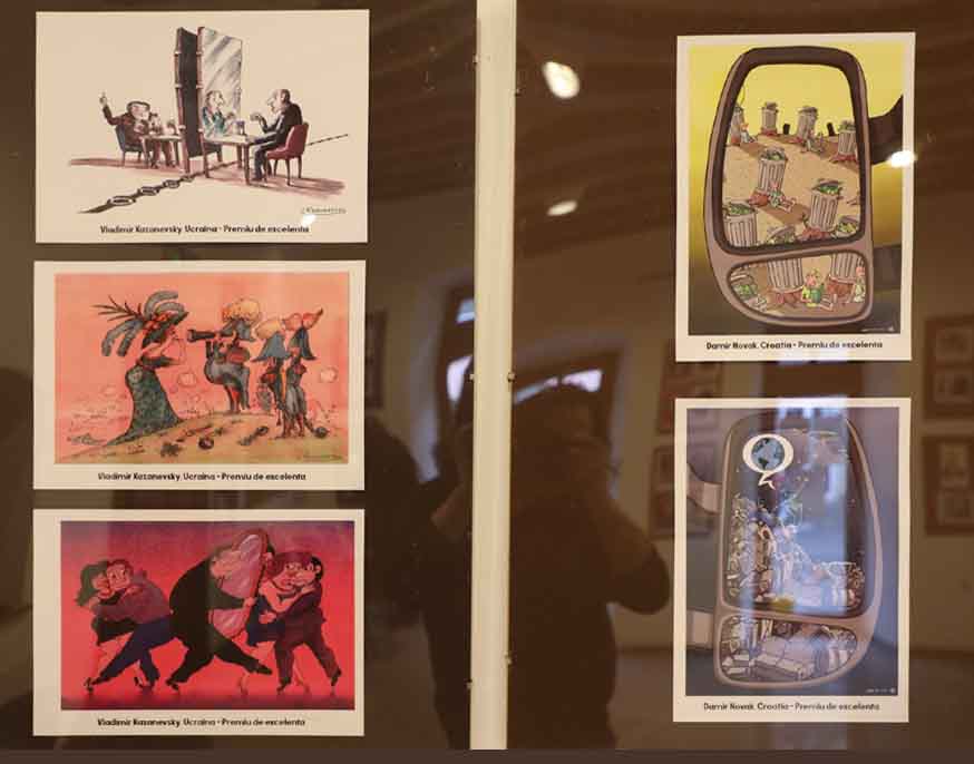 Egypt Cartoon ..Photos from inauguration of the 38th International Festival "Marul de Aur" in Romania