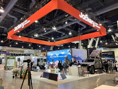 Jackery in CES 2023 with Portable Solar Generators