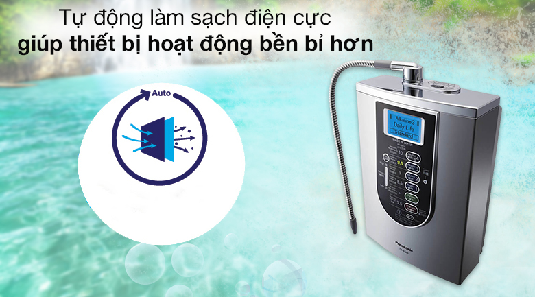 Máy lọc nước ion kiềm Panasonic TK-AS66 5 tấm điện cực