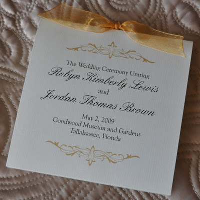 Cover Design Customer 39s Custom Design Ribbon Gold Organza