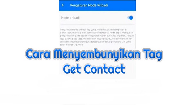 Cara Menghapus Tag Getcontact