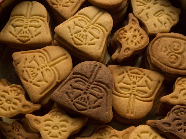 galletas de cardamomo y lima de la guerra de las galaxias