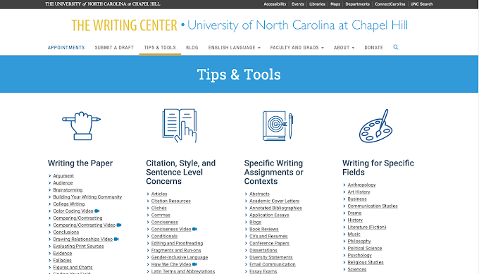 University of North Carolina at Chapel Hill Writing Center