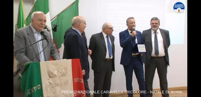 Sindacalismo: a Spera (Ugl) il ‘Premio Caravella Tricolore’