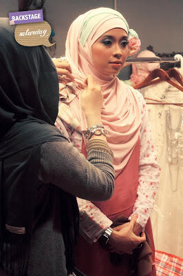 Backstage : Hijabers Comm Launching-Saturday