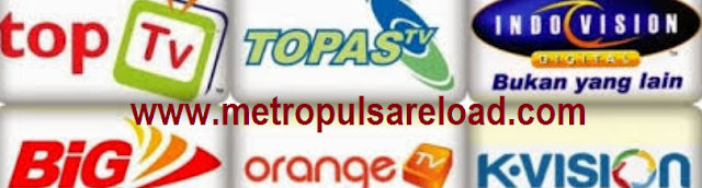 Cara Transaksi Voucher TV Prabayar Metro Reload