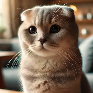 The Scottish Fold, known for its distinctive folded ears and gentle nature, is a perfect companion for those seeking a loving lap cat