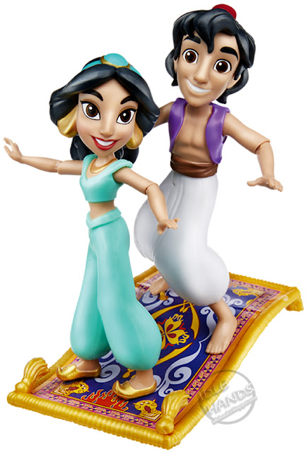 Disney Princess Comics Collection Target Exclusive Products Aladdin Jasmine and Aladdin Figures 001