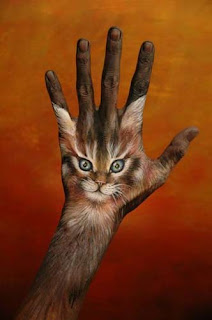 Cat (Hand Art)