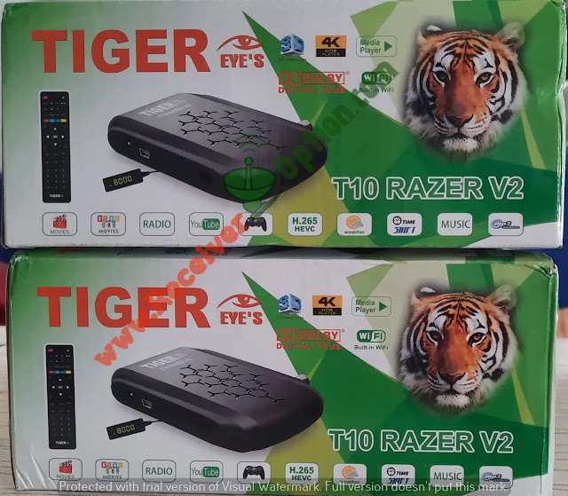 TIGER T10 RAZER V2 BUILT IN WIFI RECEIVER NEW SOFTWARE V1.22 JANUARY 24 2023