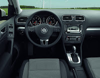 VW Golf Blue e-motion