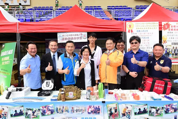 彰化縣長盃足球賽開幕 運動三箭守護學子健康