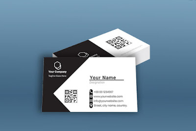 Free business card mockup template
