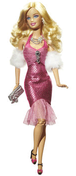Barbie Fashionistas Glam Doll