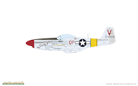 Eduard 1/48 RED TAILS & Co. DUAL COMBO 1/48 (P-51D Mustang) (11159) Colour Guide & Paint Conversion Chart