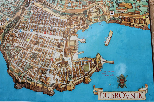 Dubrovnik Map