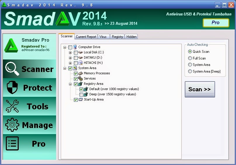 Pustaka Digital Indonesia: Introduction SmadAV 2014 Rev. 9.8 : Combat ...