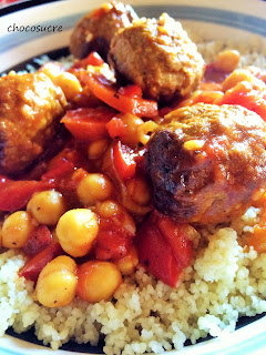 recette boulette de viande aux légumes façon couscous