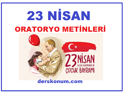 23 Nisan Oratoryo Metni