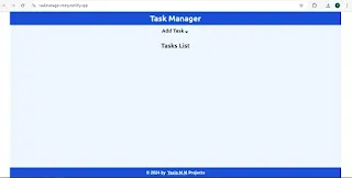 Task Manager - React & TailwindCSS