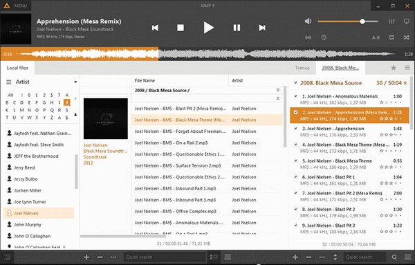 AIMP - Εξαιρετική εφαρμογή αναπαραγωγής ήχου με πρακτικά εργαλεία που το απογειώνουν