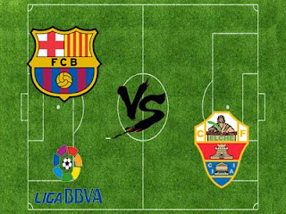 Barcelona vs Elche 5 January 2014