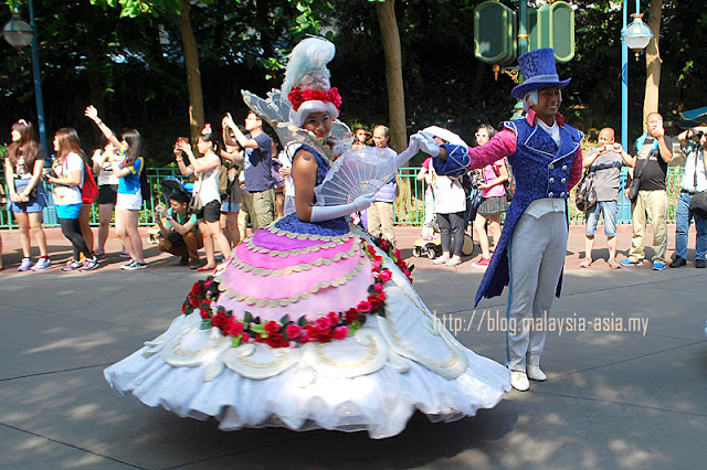 Prince and Princess Hong Kong Disneyland Parade