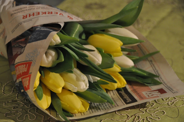 Tulpen in der Vase  🌷 So bleiben sie länger frisch.