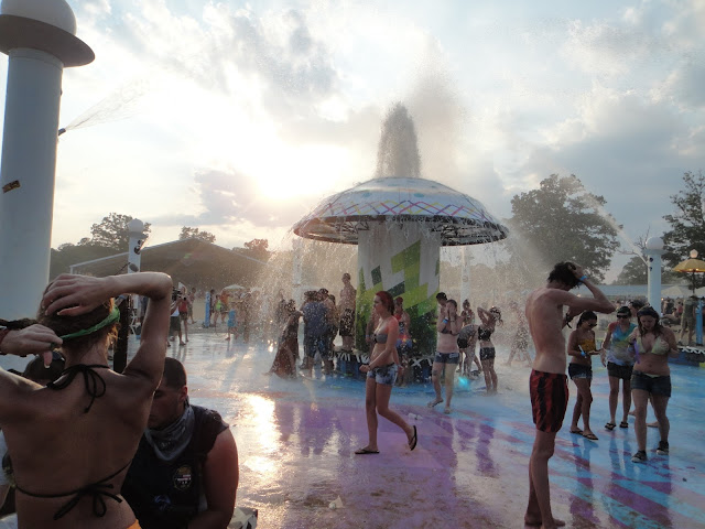 Bonnaroo Fountain