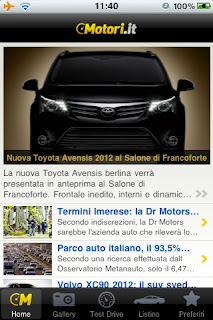 L'app Motori.it