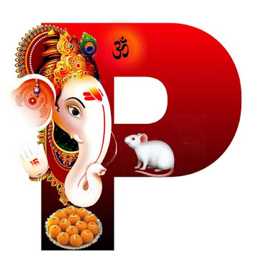 P Alphabet Ganesha Whatsapp Dp & Whatsapp Status
