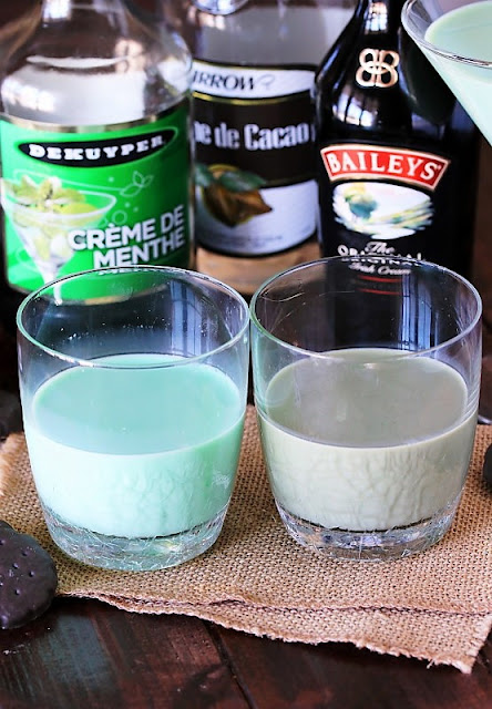 Thin Mint Cocktail with creme de cacao image