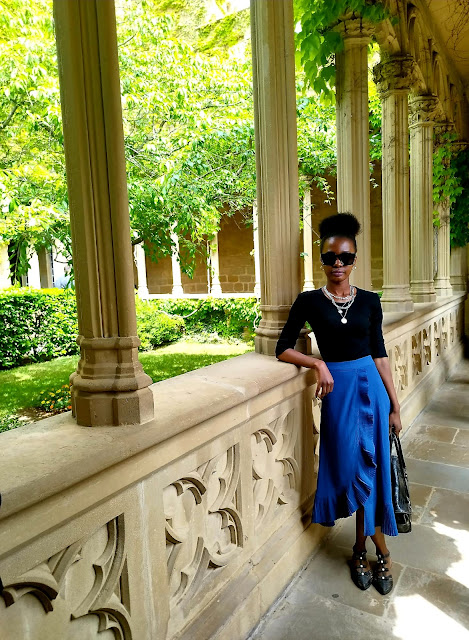 How To Style Your Midi Skirt: Visiting Castillo De Olite