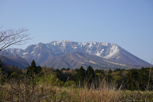 鳥取県道305号大山佐摩線　香取　大山の眺望