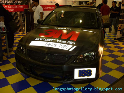 Mitsubishi Lancer 3M Carbon Fiber Vinyl