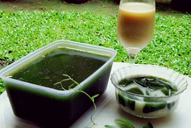 Cincau makanan khas ramadhan