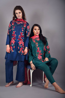 Royal Embroidered Unstitched Collection by Nimsay