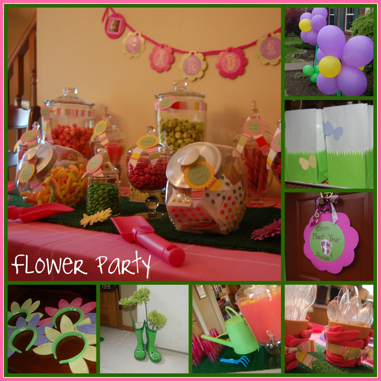 Parties Decor  More Flower  Birthday  Party 
