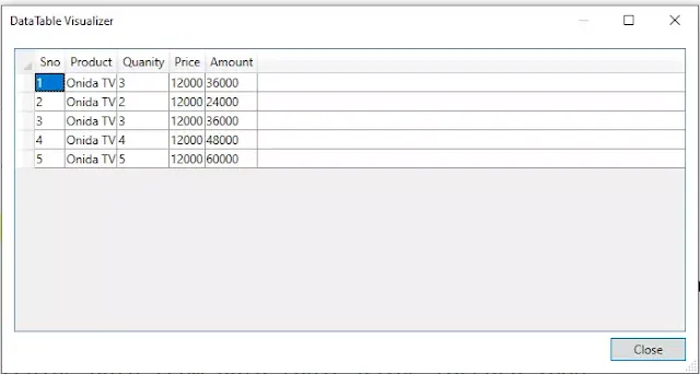 how to get particular column value from dataset in c