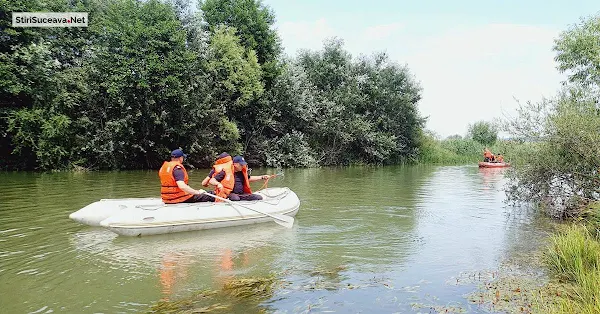 Cautări râul Siret, Zvoriștea - ISU Suceava