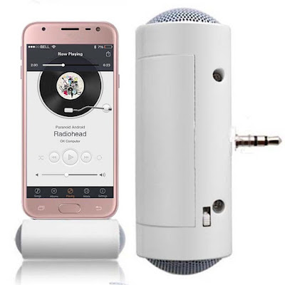 3.5mm Direct Insert Stereo Mini Speaker MP3 Music Player Loudspeaker for Mobile Phone Tablet PCStevlogs